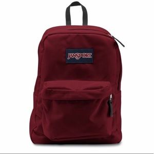 Burgundy Classic Jansport Backpack